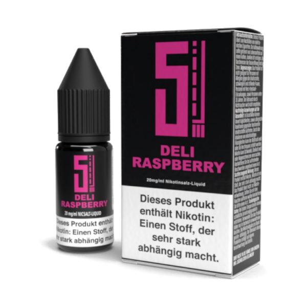 5EL - Deli Raspberry - Nikotinsalz Liquid