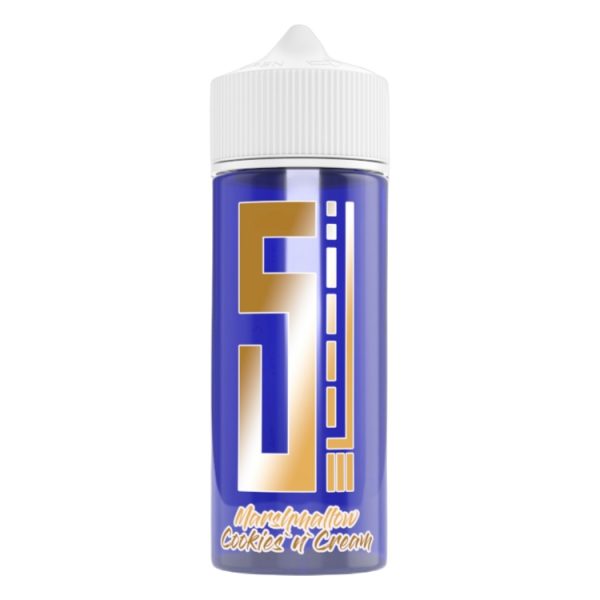 5EL - Blue Overdosed - Longfills 10 ml - Marshmallow Cookies'n'Cream