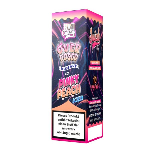 Bad Candy Liquids - Juicd - Nikotinsalz Liquid  - Pinky Peach