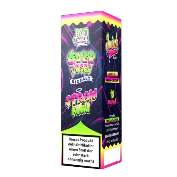 Bad Candy Liquids - Juicd - Nikotinsalz Liquid  - Straw Kiwi