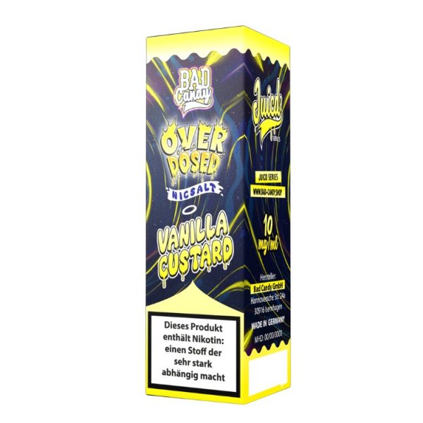 Bad Candy Liquids - Juicd - Nikotinsalz Liquid  - Vanilla Custard