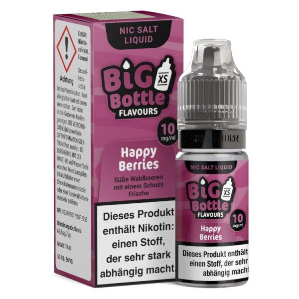 Big Bottle - Happy Berries - Nikotinsalz Liquid