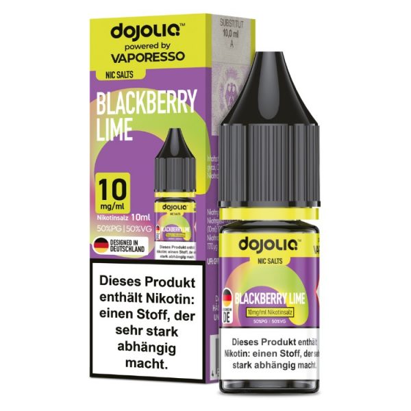 Vaporesso - Dojoliq - Nikotinsalz Liquid  - Blackberry Lime
