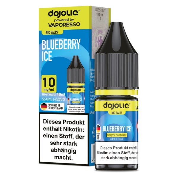 Vaporesso - Dojoliq - Nikotinsalz Liquid  - Blueberry Ice