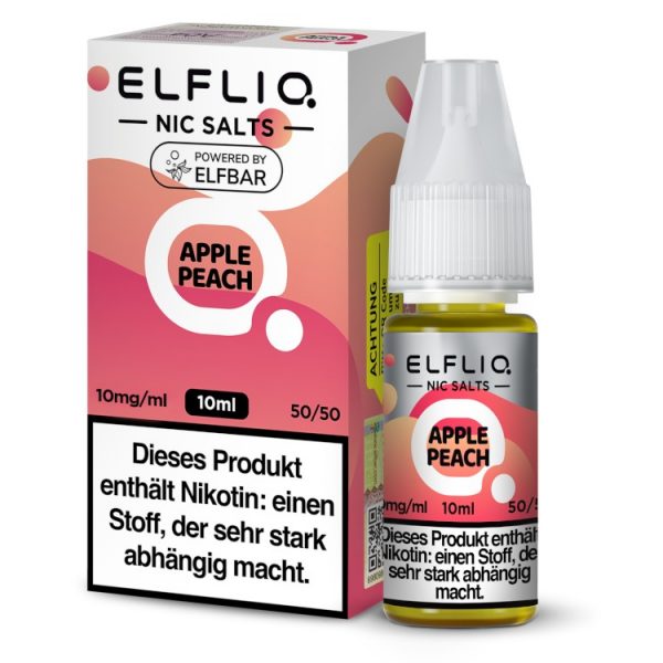 ELFLIQ - Apple Peach - Nikotinsalz Liquid