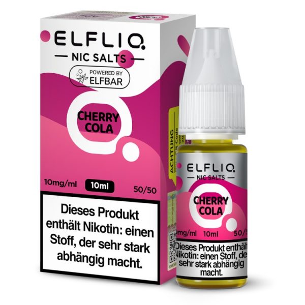 ELFLIQ - Cherry Cola - Nikotinsalz Liquid