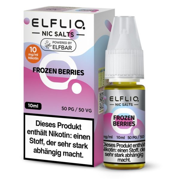 ELFLIQ - Frozen Berries - Nikotinsalz Liquid