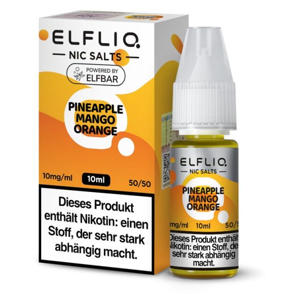 ELFLIQ - Pineapple Mango Orange - Nikotinsalz Liquid