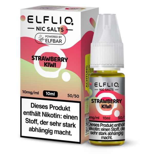 ELFLIQ - Strawberry Kiwi - Nikotinsalz Liquid
