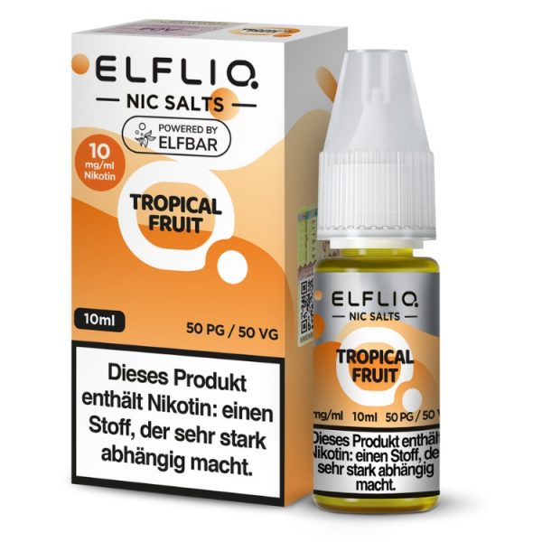 ELFLIQ - Tropical Fruit - Nikotinsalz Liquid