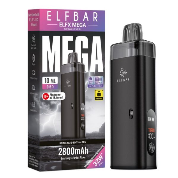 Elfbar - Elfx Mega E-Zigaretten Set