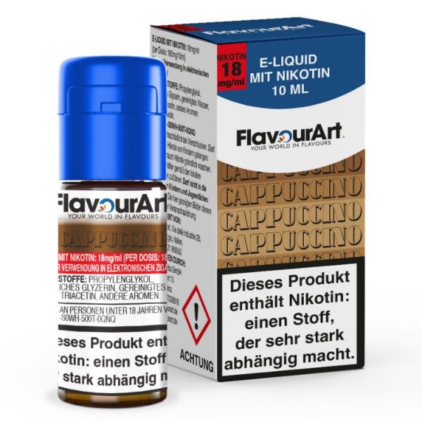 FlavourArt - E-Zigaretten Liquid - Cappuccino
