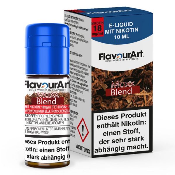 FlavourArt - E-Zigaretten Liquid - Maxx-Blend