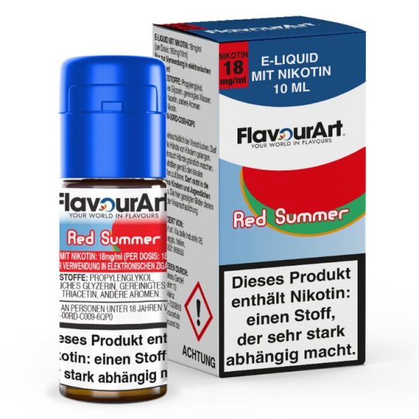 FlavourArt - E-Zigaretten Liquid - Red Summer