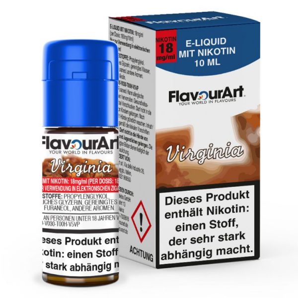 FlavourArt - E-Zigaretten Liquid - Virginia