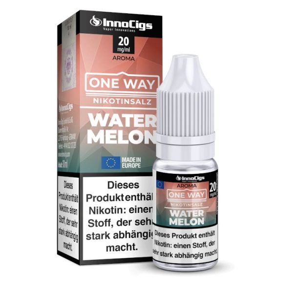 InnoCigs - One Way - Watermelon - Nikotinsalz Liquid