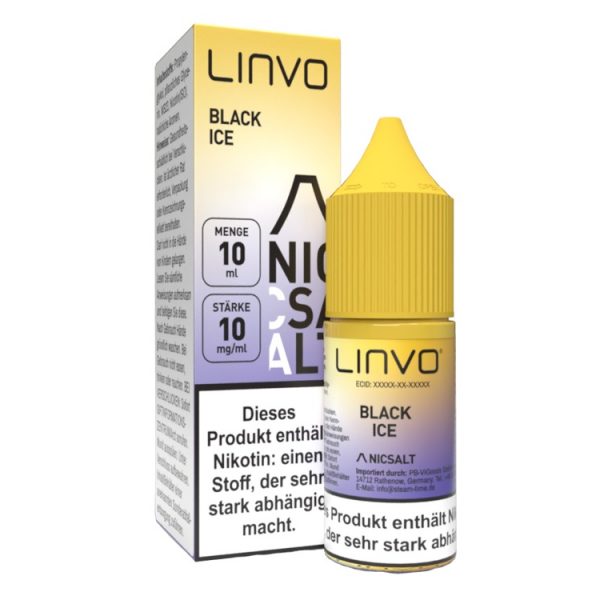 Linvo - Nikotinsalz Liquid - Black Ice