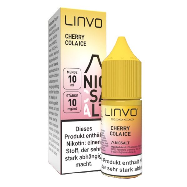 Linvo - Nikotinsalz Liquid - Cherry Cola Ice
