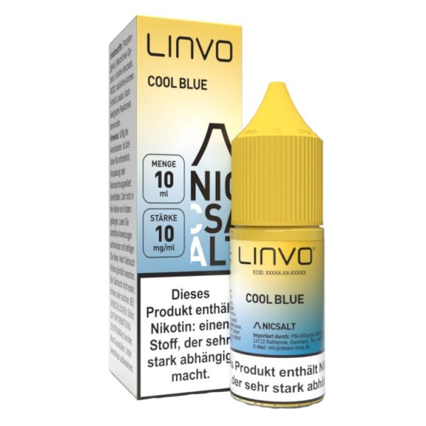 Linvo - Nikotinsalz Liquid - Cool Blue