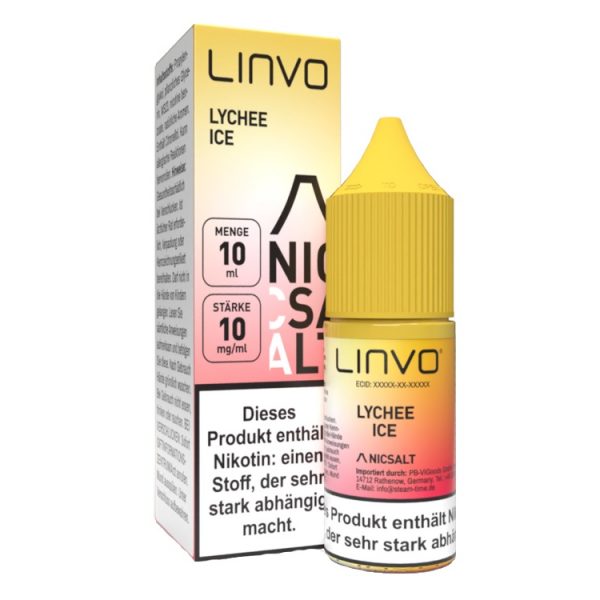 Linvo - Nikotinsalz Liquid - Lychee Ice