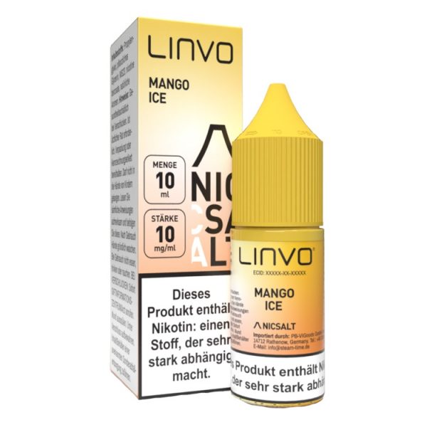 Linvo - Nikotinsalz Liquid - Mango Ice