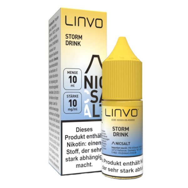 Linvo - Nikotinsalz Liquid - Storm Drink