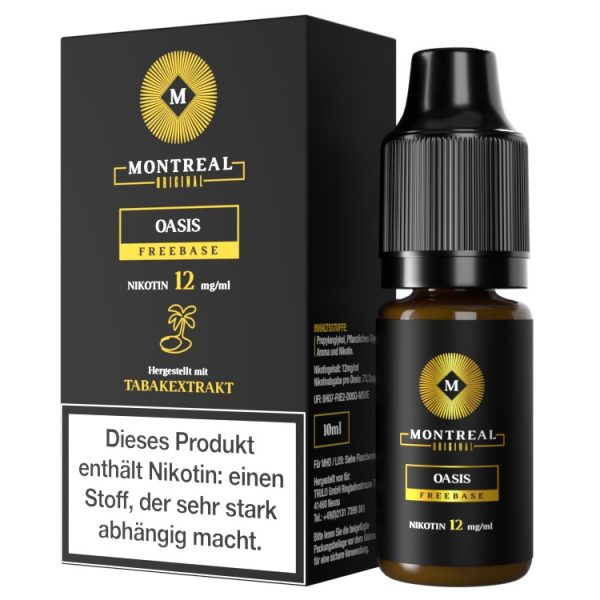 Montreal Original - E-Zigaretten Liquid - Oasis