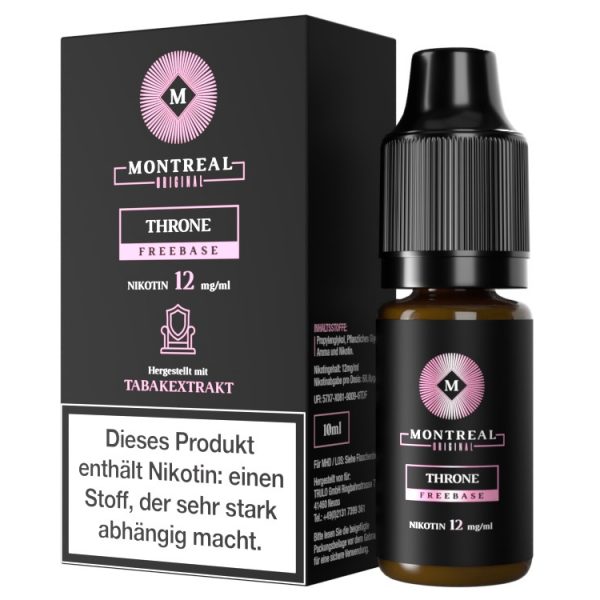 Montreal Original - E-Zigaretten Liquid - Throne