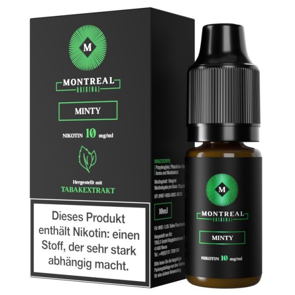 Montreal Original - Nikotinsalz Liquid - Minty