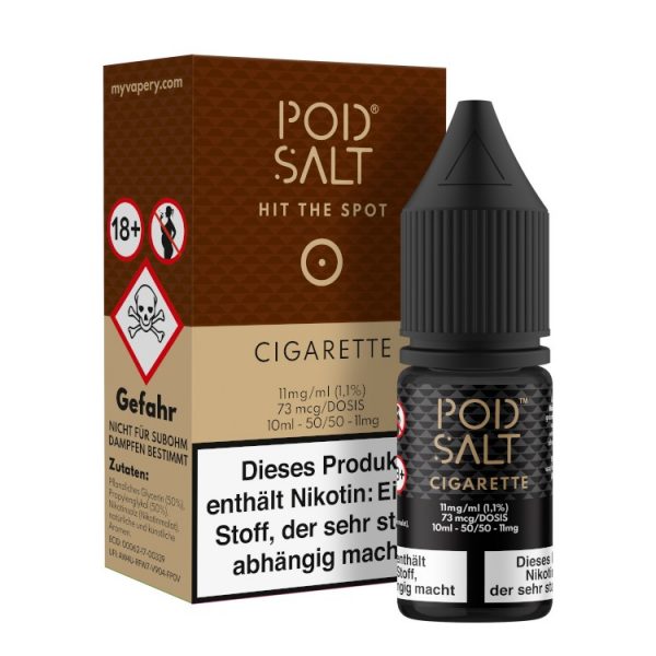Pod Salt - Cigarette - E-Zigaretten Nikotinsalz Liquid
