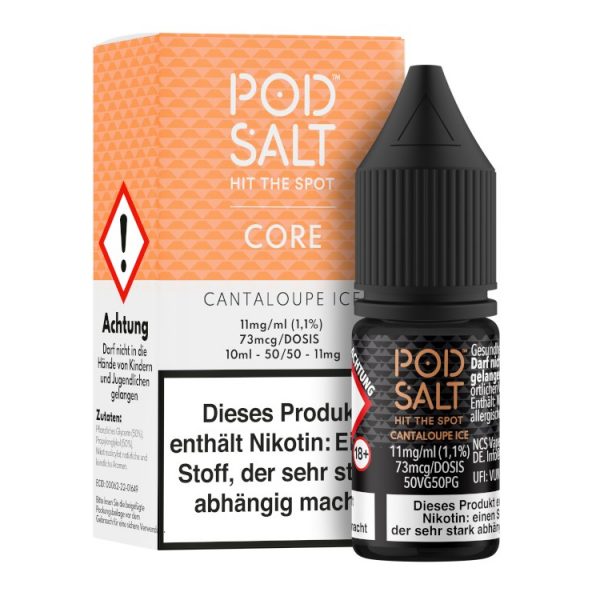 Pod Salt Core - Nikotinsalz Liquid - Cantaloupe Ice