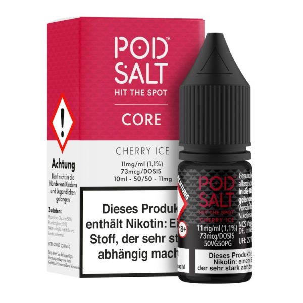 Pod Salt Core - Nikotinsalz Liquid - Cherry Ice