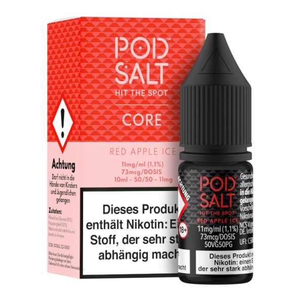 Pod Salt Core - Nikotinsalz Liquid - Red Apple Ice