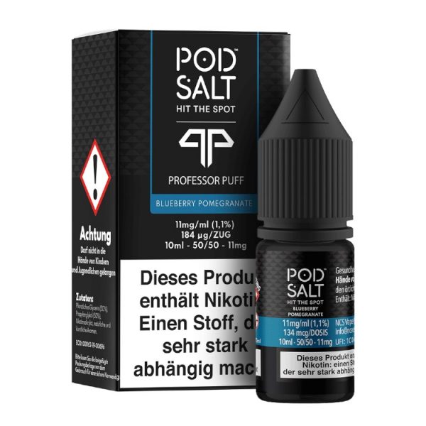 Pod Salt Fusion - Blueberry Pomegranate - Nikotinsalz Liquid