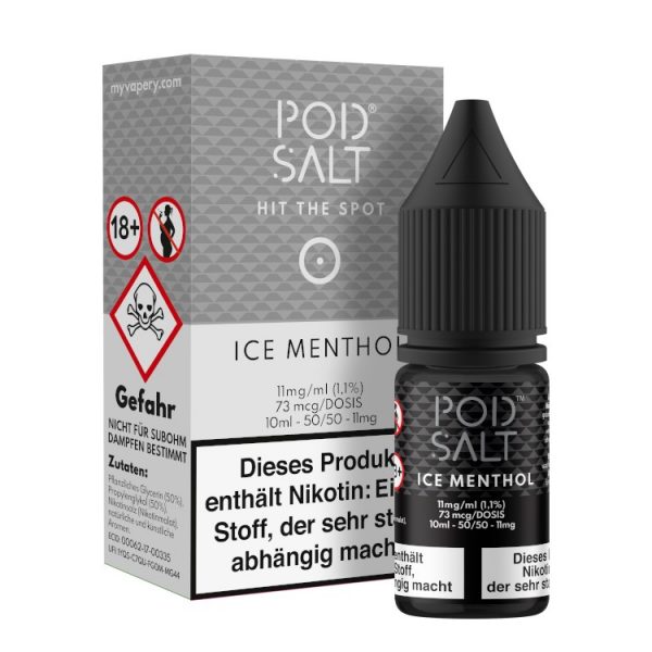 Pod Salt - Ice Menthol - Nikotinsalz Liquid