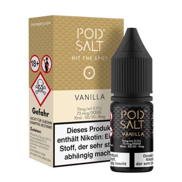 Pod Salt - Vanilla - Nikotinsalz Liquid
