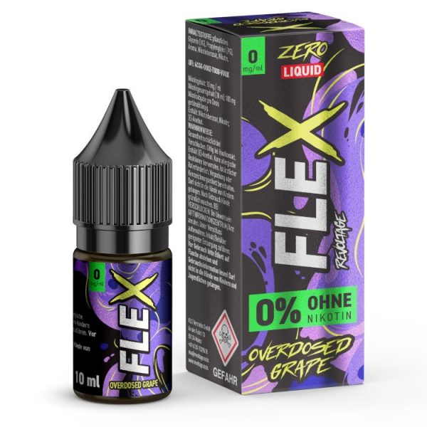 Revoltage - FLEX Nikotinsalz Liquid - Grape