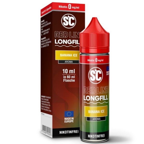 SC - Red Line Longfills 10 ml - Banana Ice