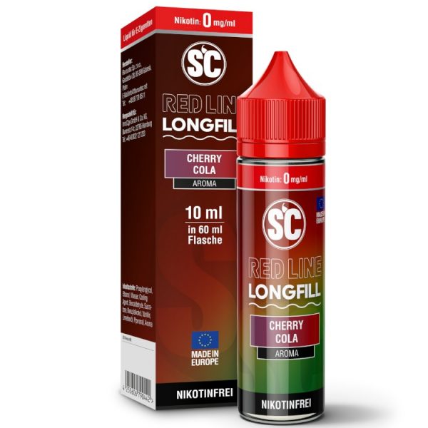 SC - Red Line Longfills 10 ml - Cherry Cola