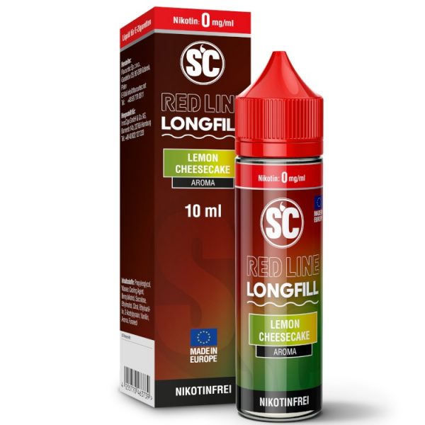 SC - Red Line Longfills 10 ml - Lemon Cheesecake