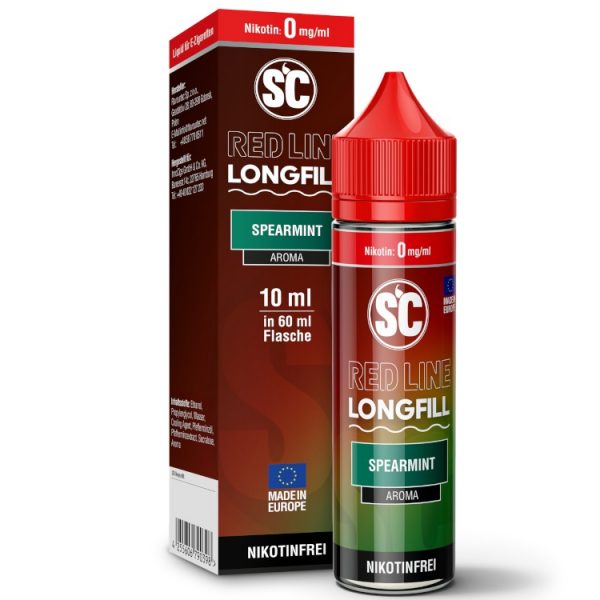 SC - Red Line Longfills 10 ml - Spearmint