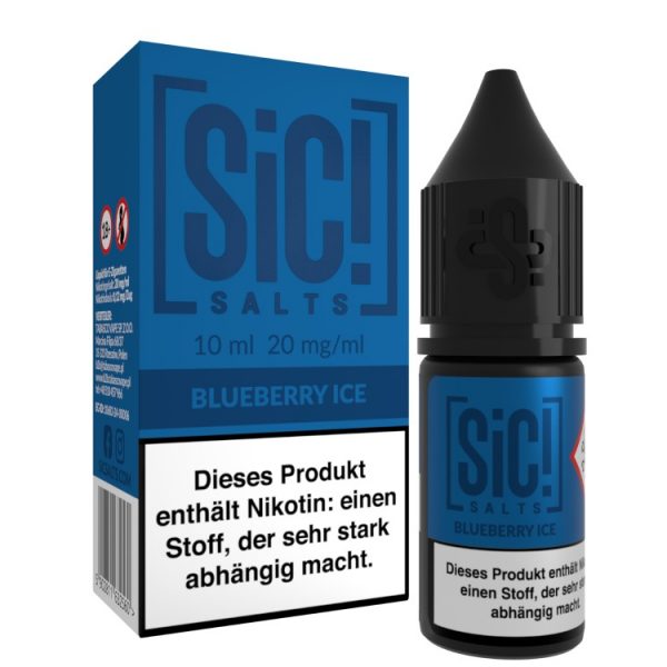 SiC! Salts - Nikotinsalz Liquid - Blueberry Ice