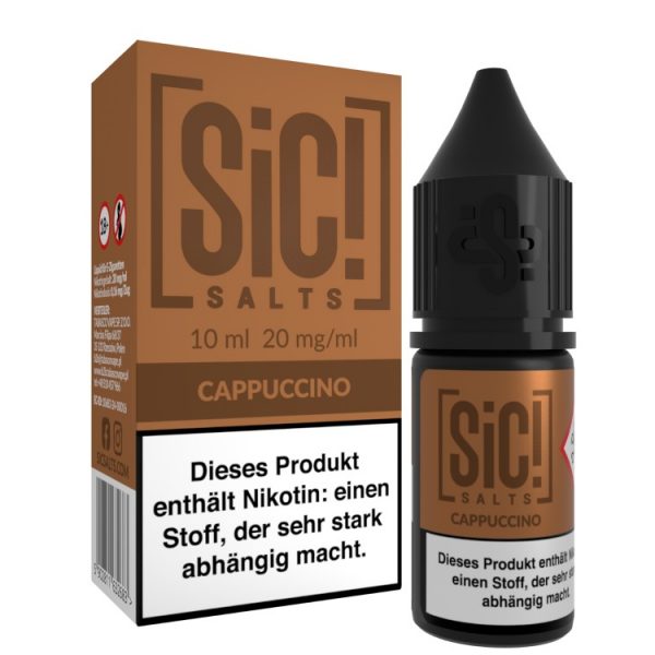 SiC! Salts - Nikotinsalz Liquid - Cappuccino