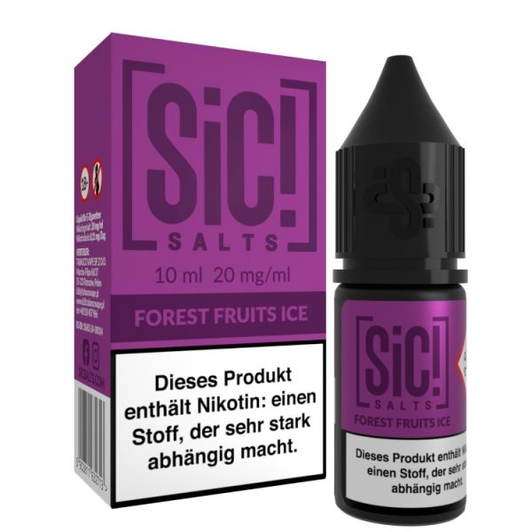 SiC! Salts - Nikotinsalz Liquid - Forest Fruits Ice