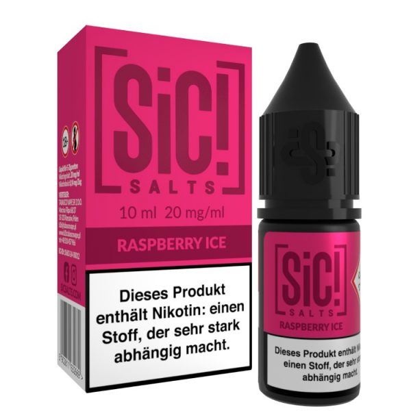 SiC! Salts - Nikotinsalz Liquid - Raspberry Ice