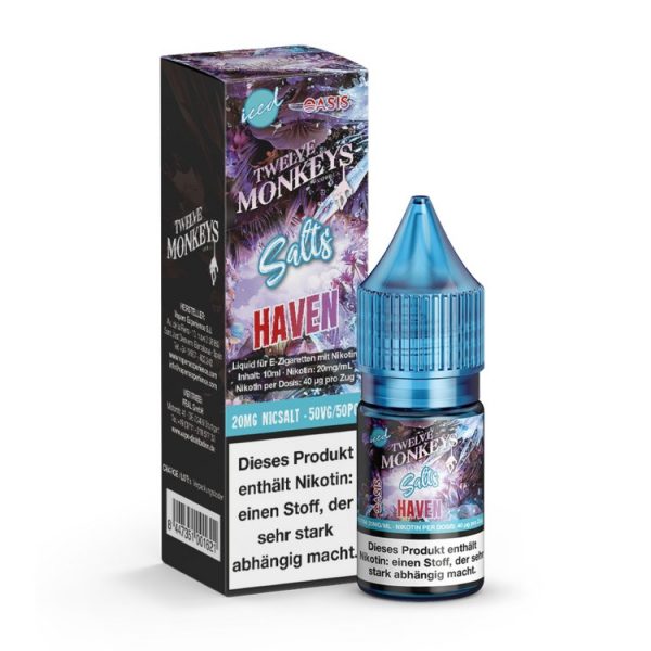 Twelve Monkeys - Iced - Nikotinsalz Liquid - Haven