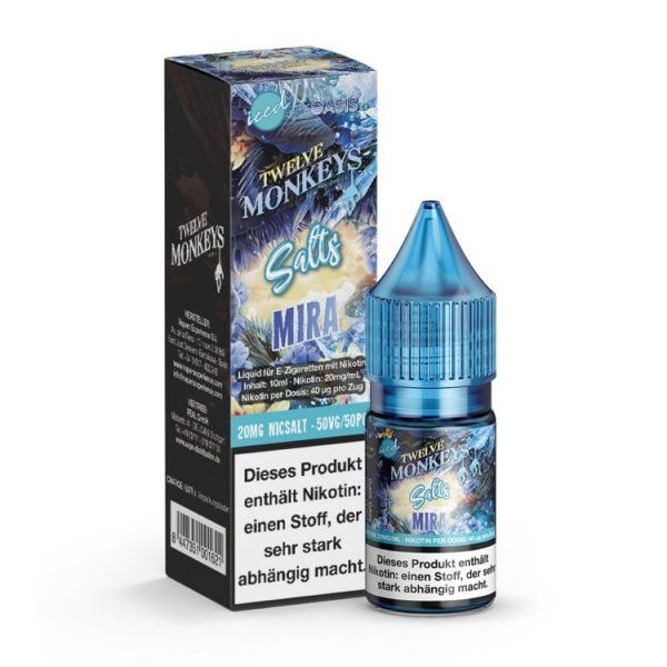 Twelve Monkeys - Iced - Nikotinsalz Liquid - Mira