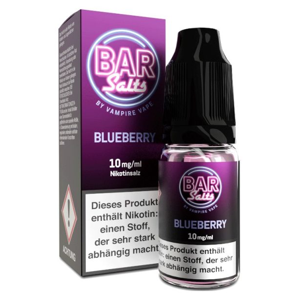 Vampire Vape - Bar Salts - Nikotinsalz Liquid - Blueberry
