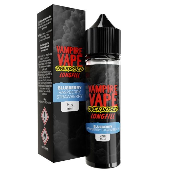 Vampire Vape - Overdosed - Aroma 10 ml - Blueberry Raspberry Strawberry