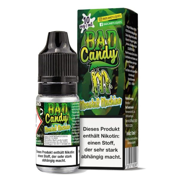 Bad Candy Liquids - Monstar Machine - Nikotinsalz Liquid